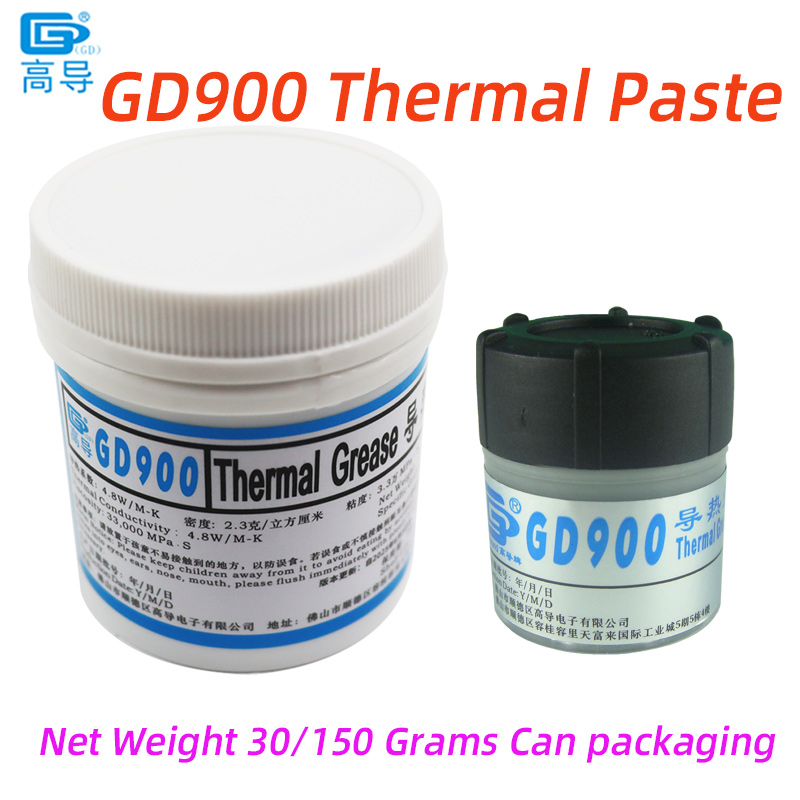 Thermal Paste - Net Weight 30/150 Grams Can Packaging