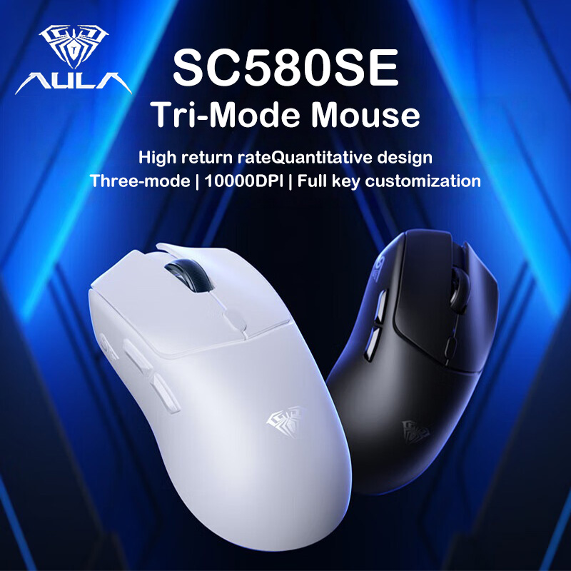 Pc Gaming Gta 6 - AULA SC580SE Wireless Gaming Mouse Tri-Mode