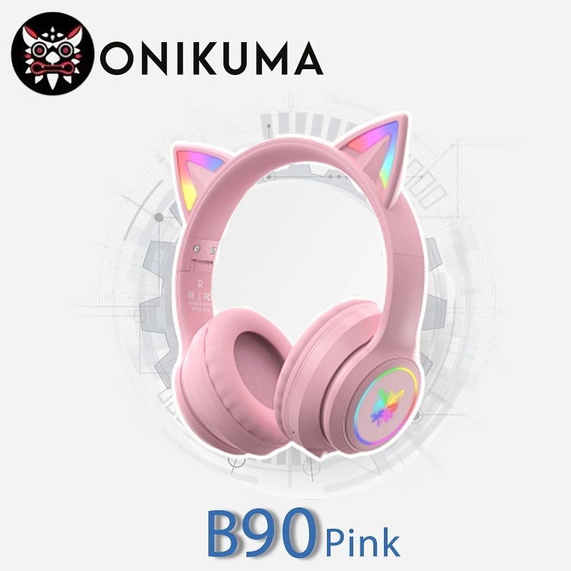 Onikuma B90 Pink Cat Ear Gamin - огляд і ціна Pc Gaming Apple