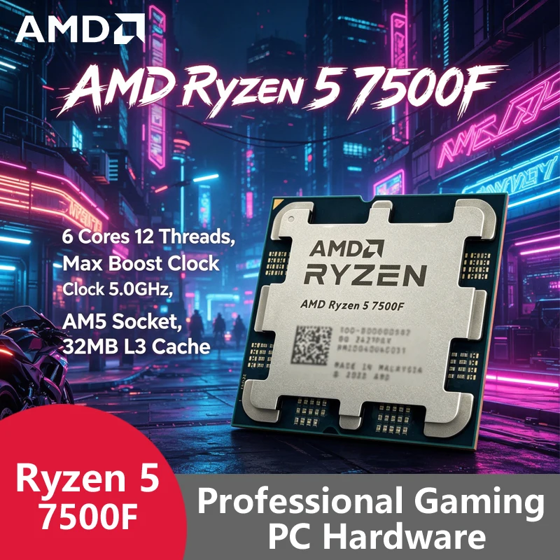 AMD Ryzen 5 7500F AM5 5nm Gami - огляд і ціна Pc Gaming Amd Ryzen 5