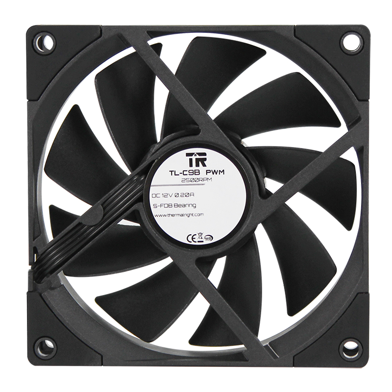 Thermalright TL-C9 TL-C9B TL-9 - огляд і ціна Pc Case Fan
