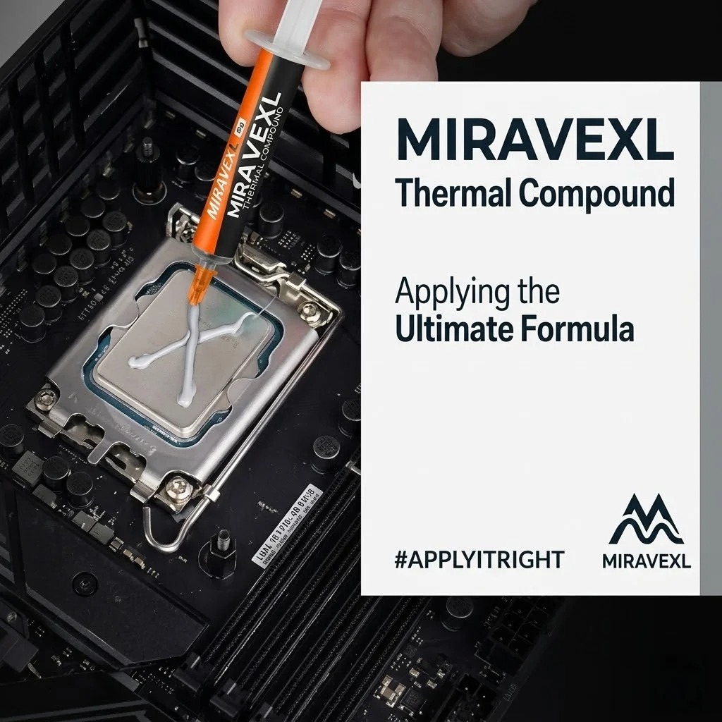 MIRAVEXL 8g Thermal Paste Low  - огляд і ціна Pc Gaming Kit