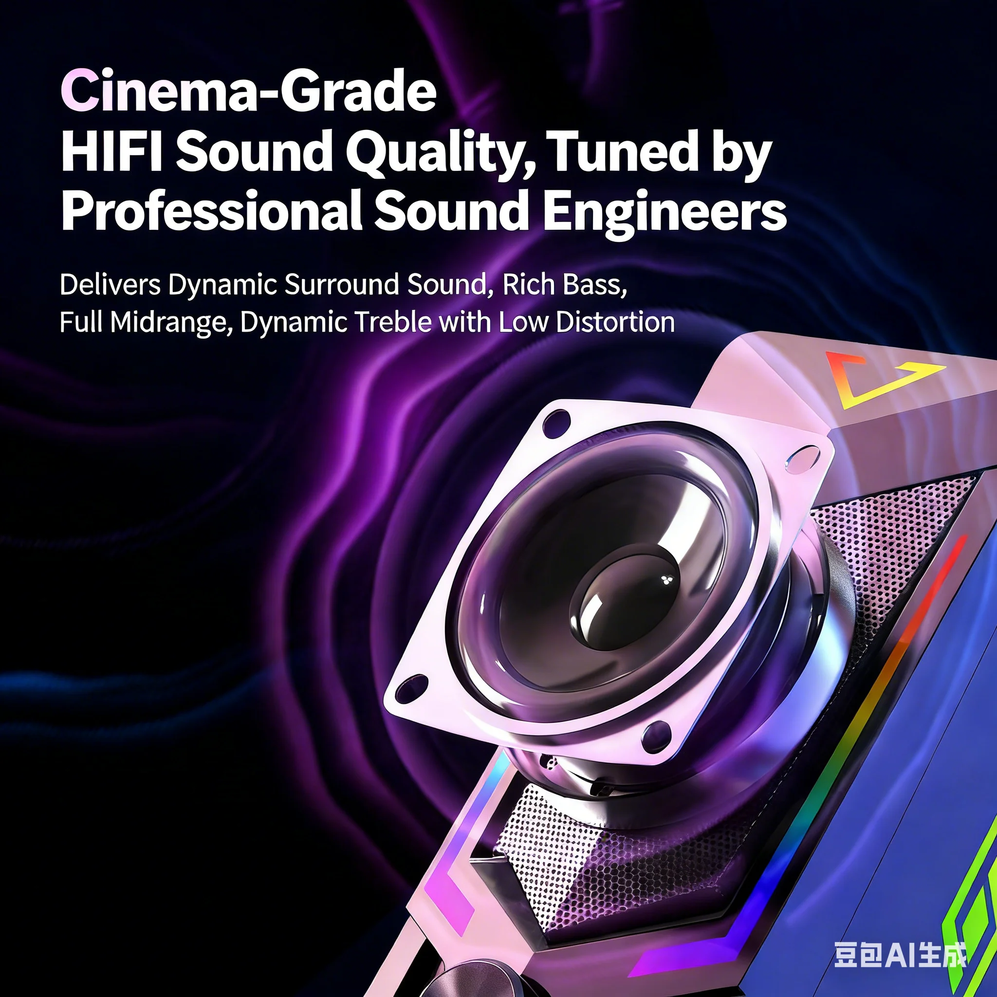 Desktop RGB Gaming Speakers Bl - огляд і ціна Pc Gaming Apple