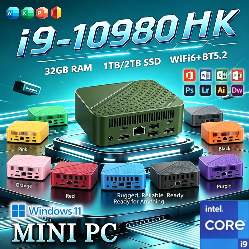 Mini PC gaming Intal Core i9 1 - огляд і ціна Pc Gaming I3