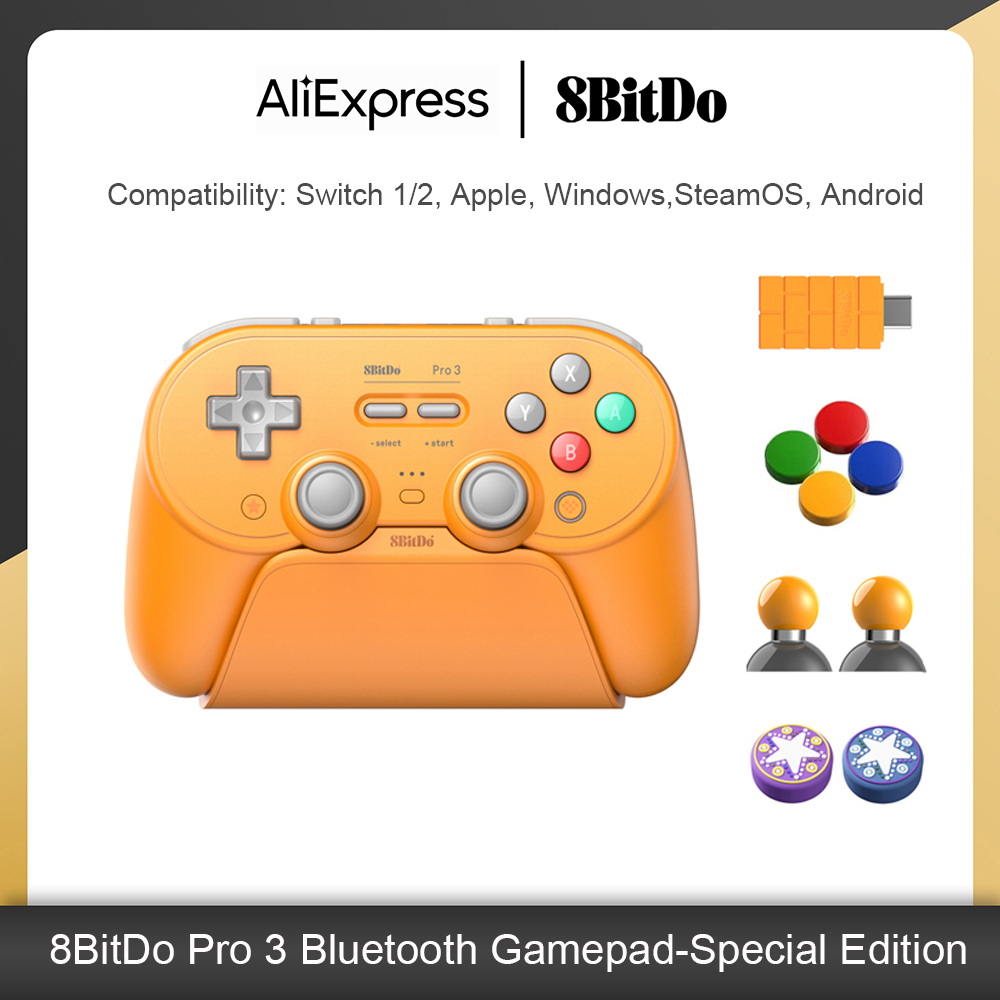 8BitDo Pro 3 Bluetooth Gaming  - огляд і ціна Pc Gaming Apple
