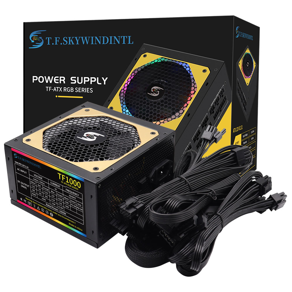 T.F.SKYWINDINTL 1000W Rgb ATX  - огляд і ціна Pc Gaming Watt
