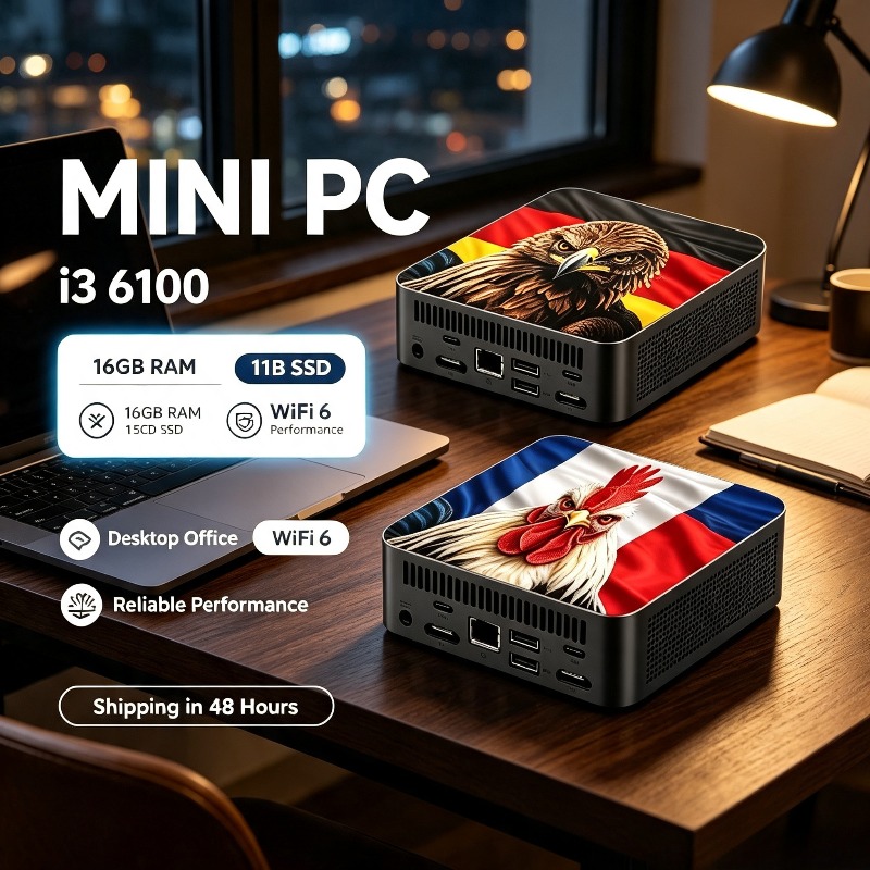 2026 Intel i3 6100 Mobile Mini - огляд і ціна Pc Gaming I3
