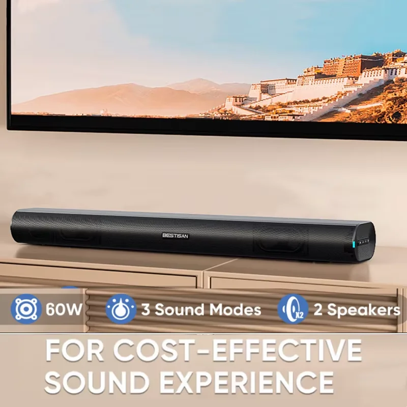 60W Sound Bars for TV Audio wi - огляд і ціна Pc Gaming Apple