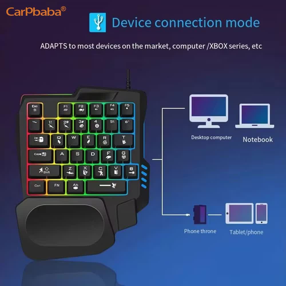 USB Single Hand One-Handed Gam - огляд і ціна Pc Gaming Kit