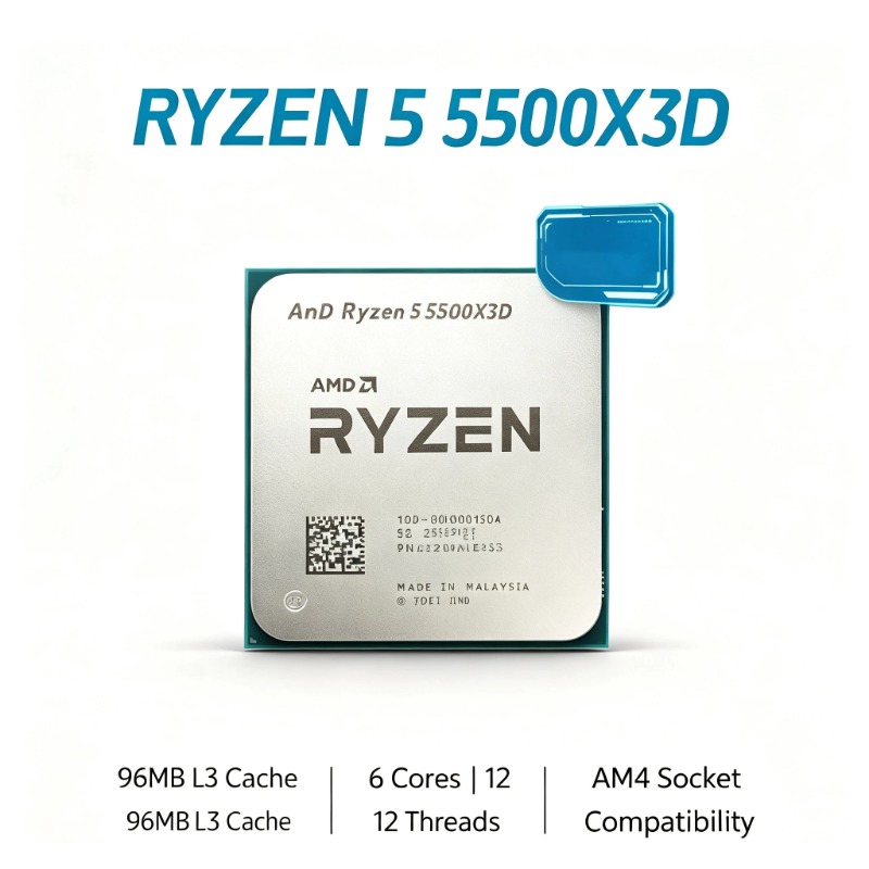 AMD Ryzen 5 5500X3D DIY Gaming - огляд і ціна Pc Gaming Amd Ryzen 5