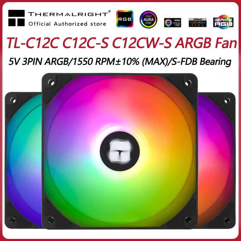 Thermalright TL-C12C 3 in 1 12 - огляд і ціна Pc Case Fan