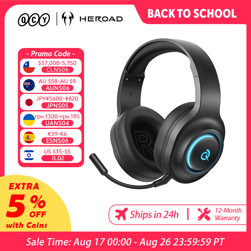 QCY Heroad V200 Gaming Headset - огляд і ціна Pc Gaming Gigabyte