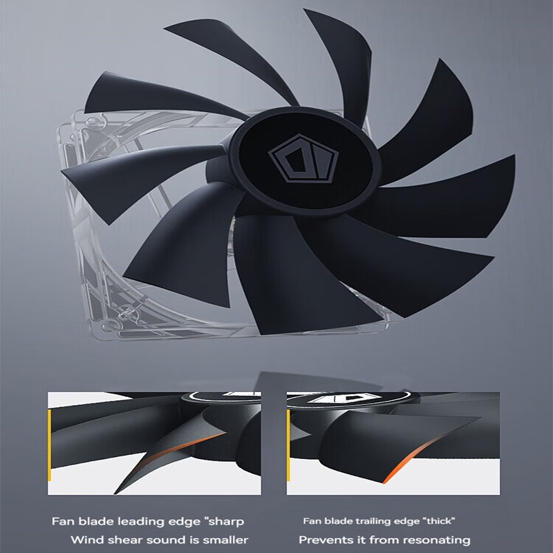 ID-COOLING XF-120-K 120mm 4Pin - огляд і ціна Pc Case Fan