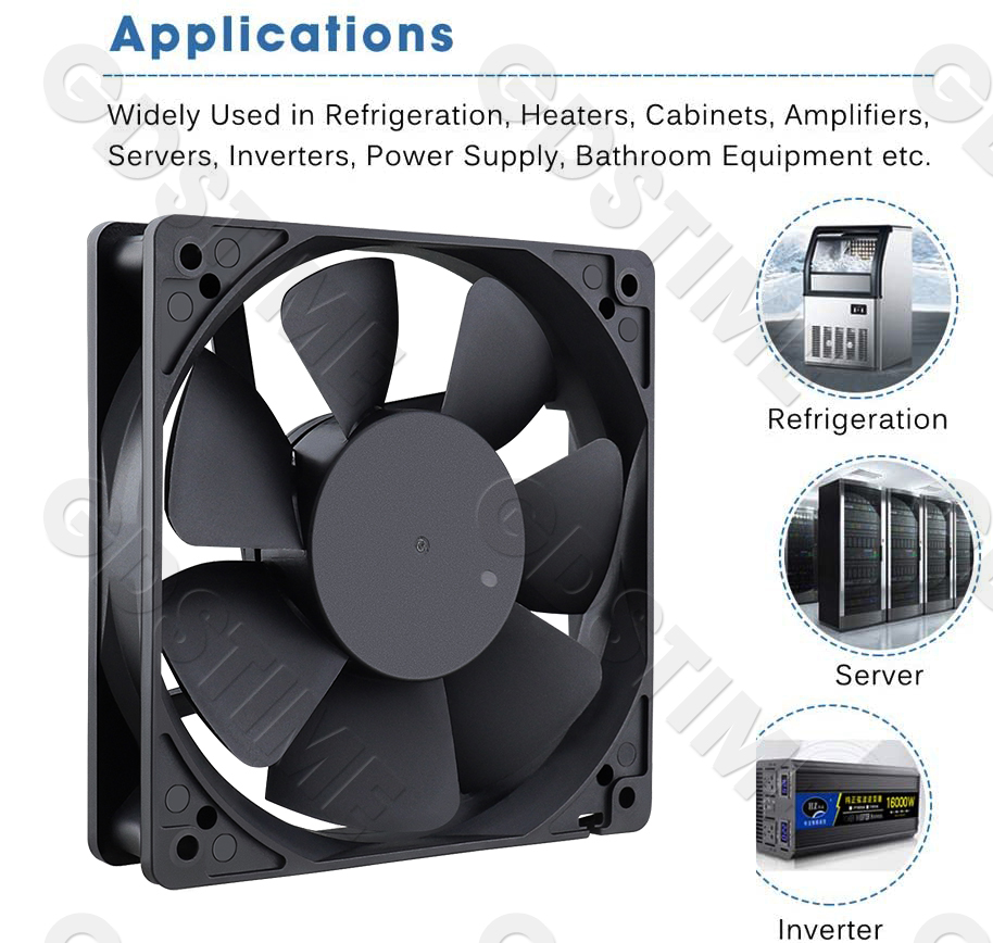 Gdstime EC Fan 230V 220V Axial - огляд і ціна Pc Case Fan