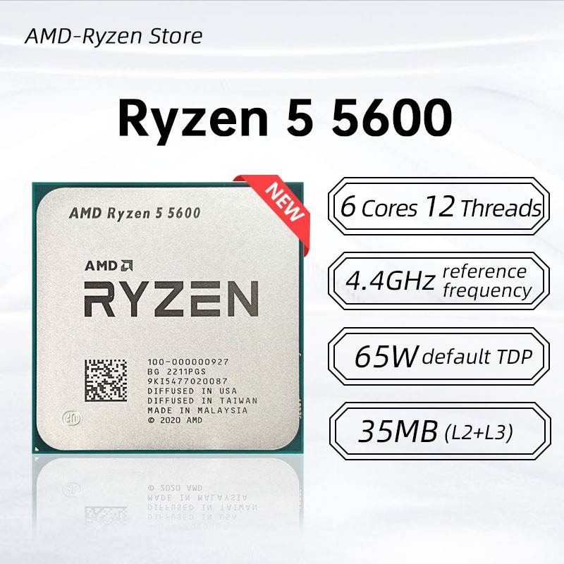 Ryzen 5 5600 6-Core 12-Thread  - огляд і ціна Pc Gaming Amd Ryzen 5