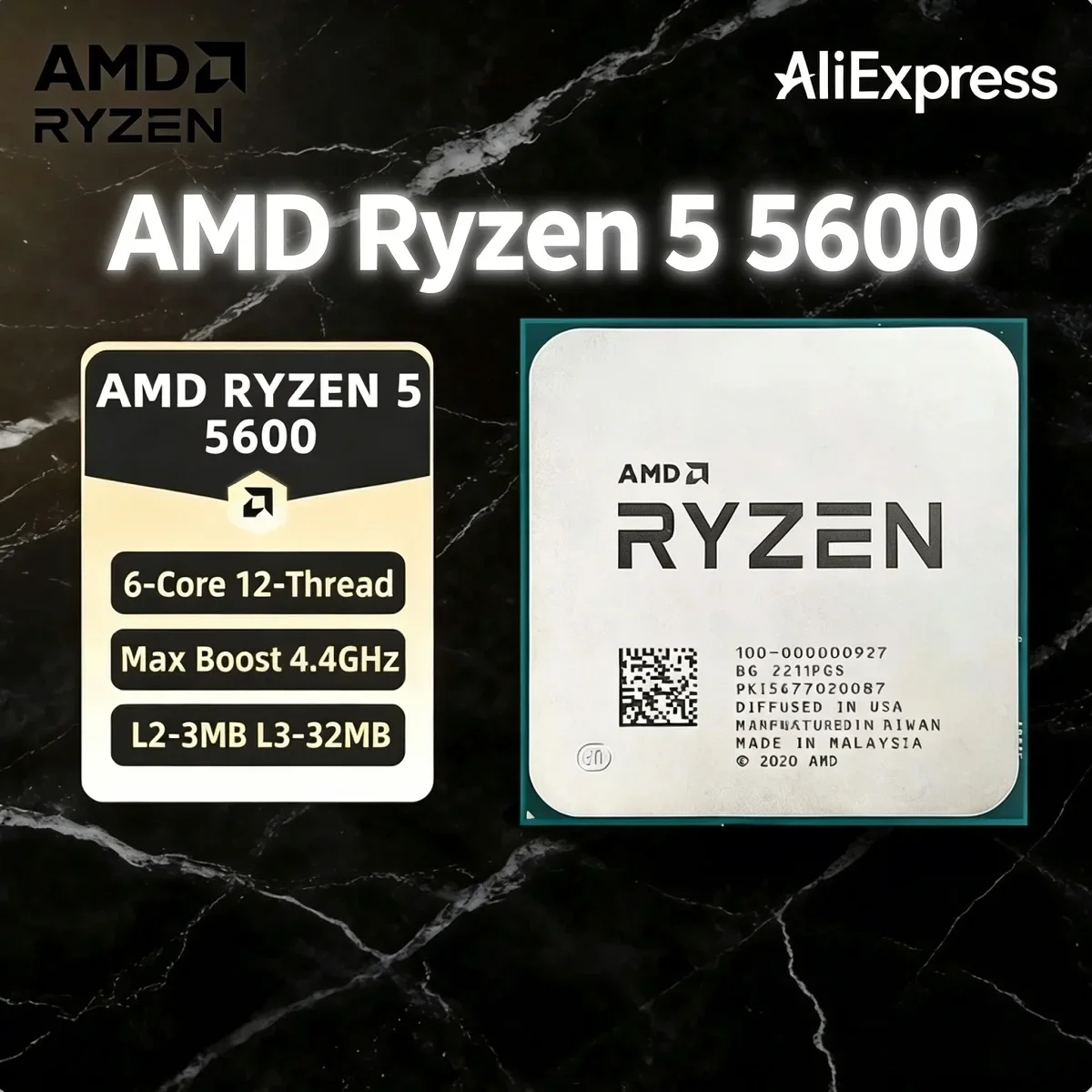 AMD Ryzen 5 5600 Processor AMD - огляд і ціна Pc Gaming Amd Ryzen 5