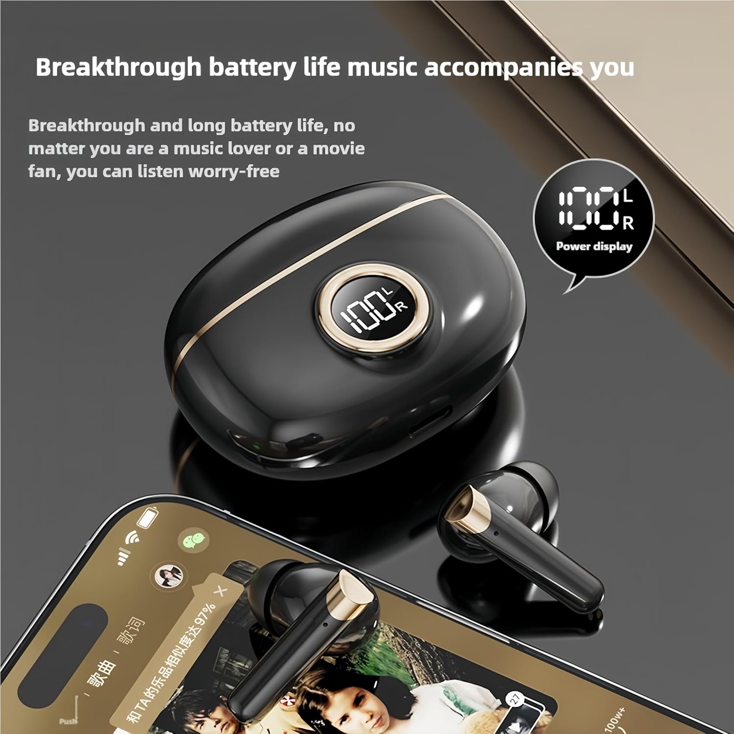 In-ear TWS Bluetooth 5.4 earph - огляд і ціна Pc Gaming Apple