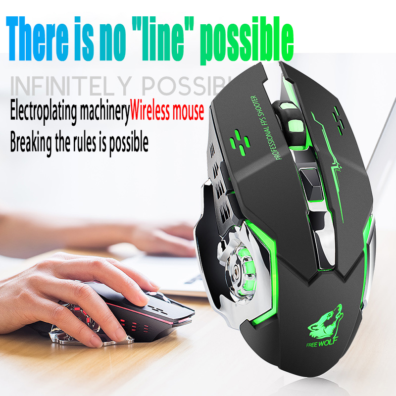 Free Wolf X8 Wireless Mouse Ch - огляд і ціна Pc Gaming Gta 6