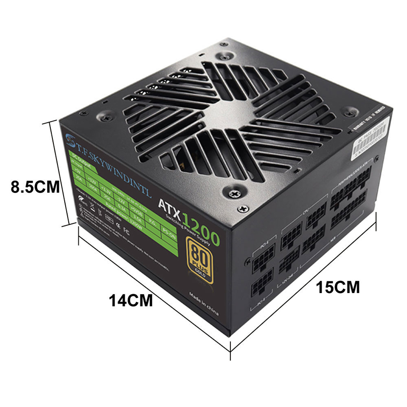 PCIE 5.0 1200W PC Power Supply - огляд і ціна Pc Gaming Watt