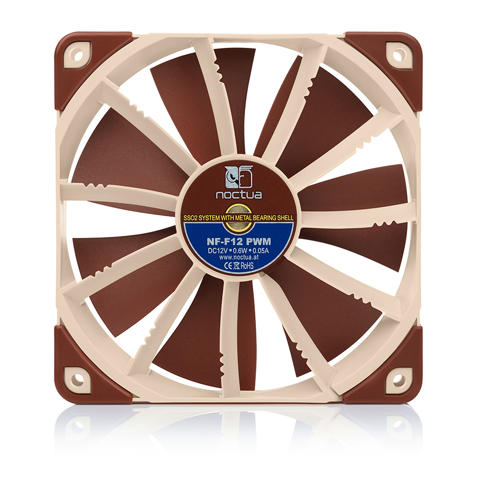 Noctua NF-F12 Computer Case fa - огляд і ціна Pc Case Fan