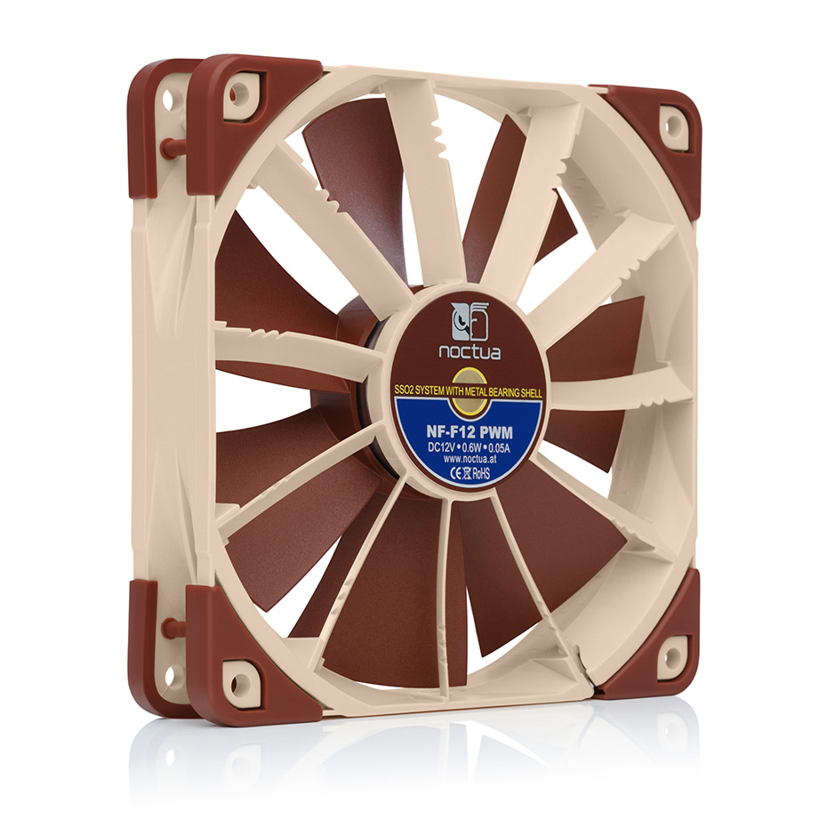 Noctua NF-F12 Computer Case fa - огляд і ціна Pc Case Fan