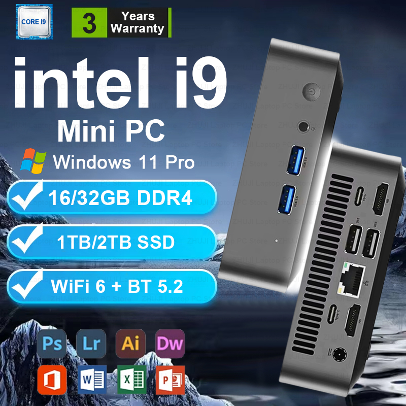MINI PC Windows 11 Intel Core  - огляд і ціна Pc Gaming I3