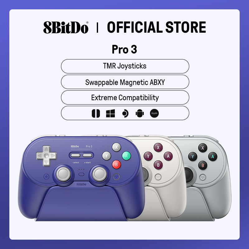8BitDo Pro 3 Wireless Gaming C - огляд і ціна Pc Gaming Apple