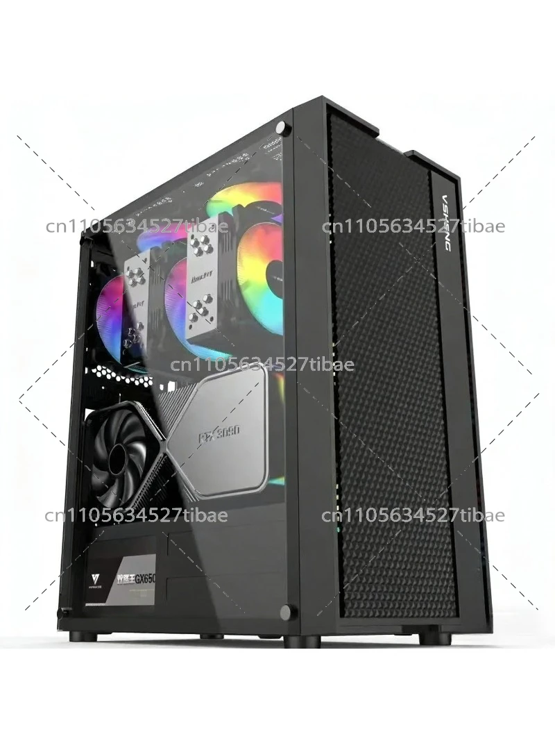 Black E-ATX Computer Case with - огляд і ціна Pc Gaming High End