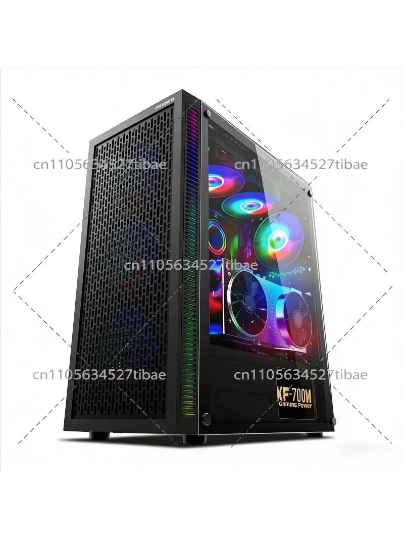 Black E-ATX Computer Case with - огляд і ціна Pc Gaming High End