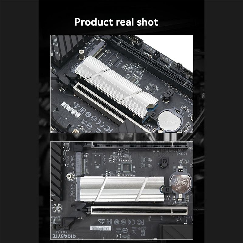 M.2 SSD Nvme Heatsink 2280 Alu - огляд і ціна M.2 Ssd Heatsink